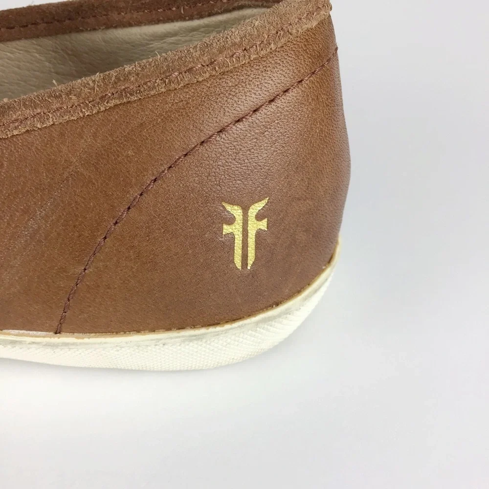 Frye Cognac Slip On Leather Sneaker | Men’s 7.5